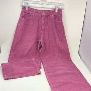 Forever 21 Pink Corduroy Pants